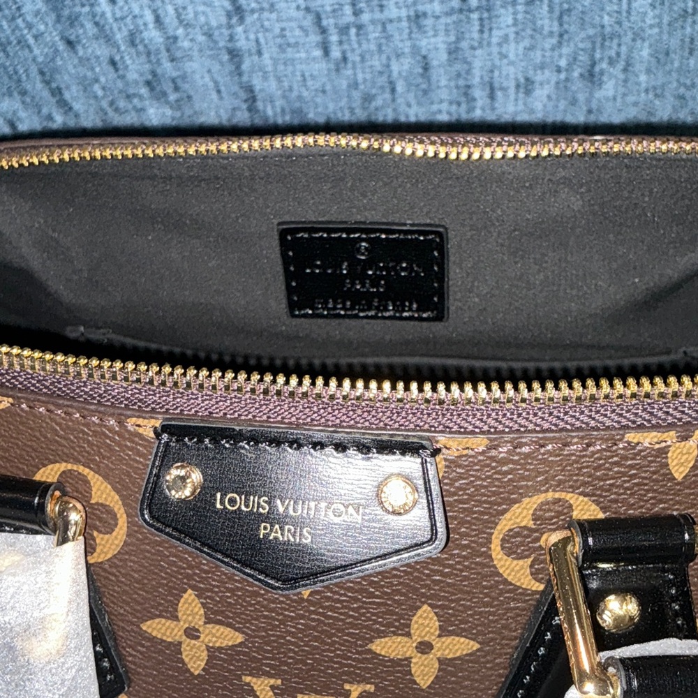 Brown Patterned Handbag - Picture 8 of 10